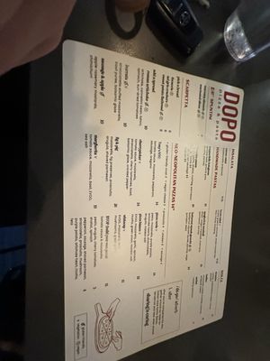 Menu photo 8 DOPO Pizza & Pasta Reno, NV