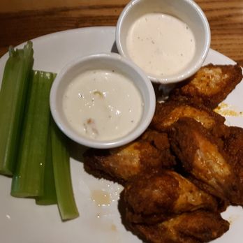 Outback Steakhouse - Kookaburra Wings with ranch and bleu cheese - Steakhouses Near Me - Jacksonville, Florida Outback Steakhouse - Kookaburra Wings with ranch and bleu cheese - Steakhouses Near Me - Jacksonville, Florida