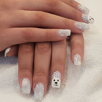 Instyle Nail Spa - Credit Michelle for creating these winter nails - Nail Salons Near Me - Highland, California Instyle Nail Spa - Credit Michelle for creating these winter nails - Nail Salons Near Me - Highland, California