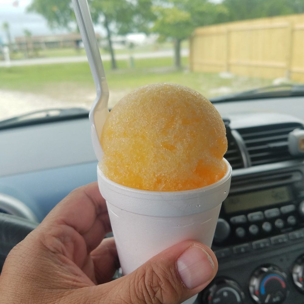 Pelican's Snoballs - Papaya (kiddie size). #FatCityGuyInASmallCountryTown - Shaved Ice Near Me - Sneads Ferry, North Carolina Pelican's Snoballs - Papaya (kiddie size). #FatCityGuyInASmallCountryTown - Shaved Ice Near Me - Sneads Ferry, North Carolina