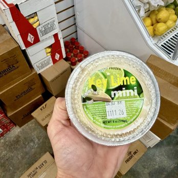 Key Largo Fisheries - Mini Key Lime Pie! Located in the Market~ - Seafood Near Me - Key Largo, Florida