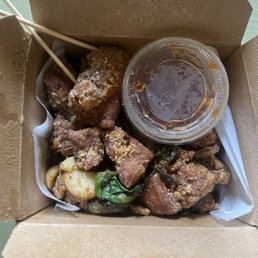Popcorn chicken Popcorn chicken