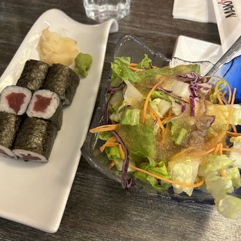 Maki Bar - Tuna Roll and Side Salad - Japanese Near Me - Bethesda, Maryland Maki Bar - Tuna Roll and Side Salad - Japanese Near Me - Bethesda, Maryland