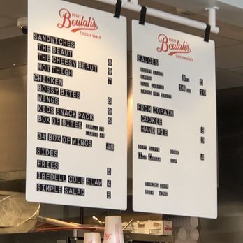 Bossy Beulah's Winston-Salem - Menu board is pretty basic - Sandwiches Near Me - Winston-Salem, North Carolina Bossy Beulah's Winston-Salem - Menu board is pretty basic - Sandwiches Near Me - Winston-Salem, North Carolina
