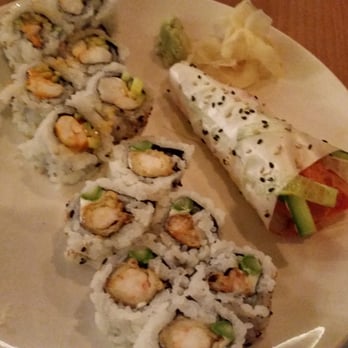 Kushiyu - Shrimp tempura roll and tuna hand roll - Sushi Bars Near Me - Tarzana, California