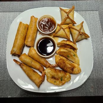 Not Just Pho - Chicken eggrolls, shrimp blankets, dumplings, and crab rangoon - Vietnamese Near Me - Hurst, Texas