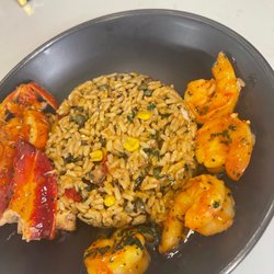 S&M Soulfood ATL - Spanish rice Lobster Bites