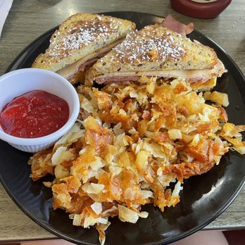 Jenny's Cafe - Montichristo with gluten free bread - Breakfast & Brunch Near Me - Spokane Valley, Washington Jenny's Cafe - Montichristo with gluten free bread - Breakfast & Brunch Near Me - Spokane Valley, Washington