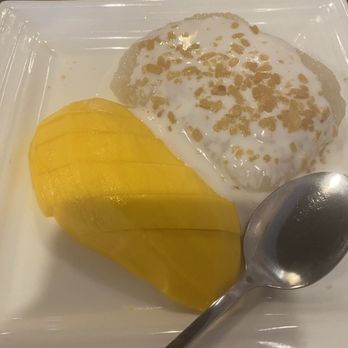 Thai Way 6 - Mango with Sticky Rice - Salad Near Me - Houston, Texas Thai Way 6 - Mango with Sticky Rice - Salad Near Me - Houston, Texas