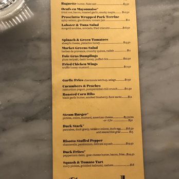 Canard - Menu - Wine Bars Near Me - Portland, Oregon Canard - Menu - Wine Bars Near Me - Portland, Oregon
