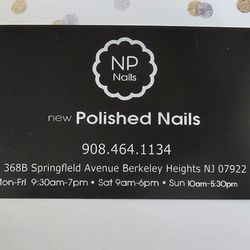 New Polished Nails & Spa - new Polished Nails has many talented nail techs . They are warm and friendly. Manicures, spa pedicures and more. Call them today. !