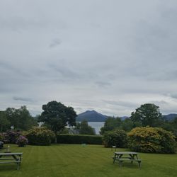 Duisdale Hotel - Looking across the front property, beautiful!
