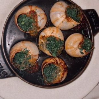 LPM Restaurant & Bar - Escargot - buttery and delicious - French Near Me - Miami, Florida LPM Restaurant & Bar - Escargot - buttery and delicious - French Near Me - Miami, Florida