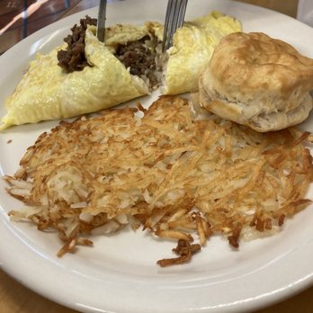 Country Foodly - Bulgogi omelets with hashbrowns - Breakfast & Brunch Near Me - Gainesville, Florida