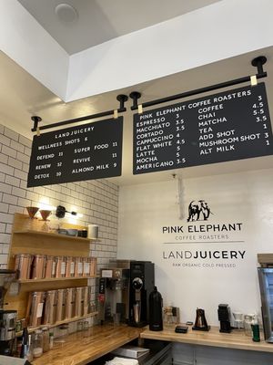 Pink Elephant Coffee Shop by null