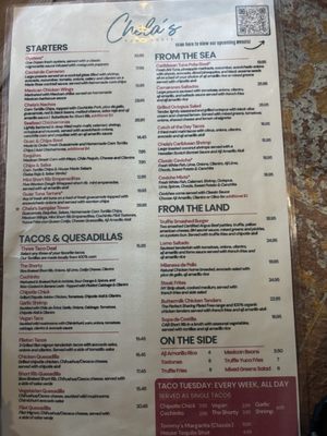 Menu photo 3 Chela's Miami Miami Lakes, FL Menu photo 3 Chela's Miami Miami Lakes, FL