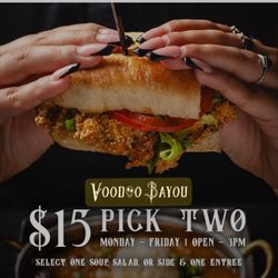 Weekday lunch specials