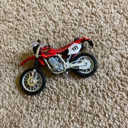 Here's the Scoop - Dirtbike toy