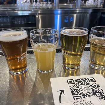 Four Peaks Brewing - Sample flight - Pubs Near Me - Tempe, Arizona