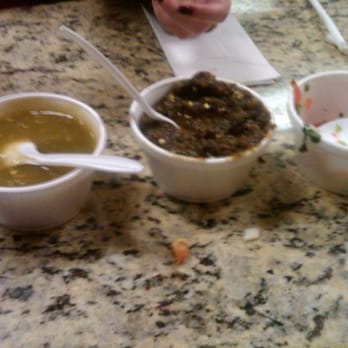 La Pasadita - 3 kinds of salsa they bring with the complementary chips - Mexican Near Me - Chicago, Illinois La Pasadita - 3 kinds of salsa they bring with the complementary chips - Mexican Near Me - Chicago, Illinois
