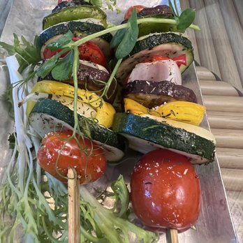 Amal - Grilled Vegetable Skewer - Lebanese Near Me - Miami, Florida