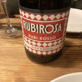 Rubirosa - House red.... Really good - Italian Near Me - New York, New York