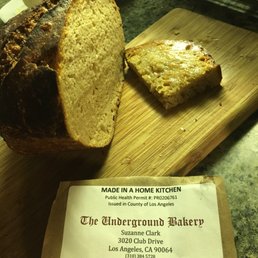 Delicious bread from The Underground Bakery in Cheviot Hills. Delicious bread from The Underground Bakery in Cheviot Hills.