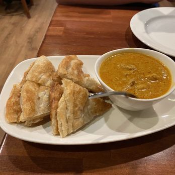 Burma Burma - Palata- chicken curry. HIGHLY RECOMMEND. palata was crisp and HOT! - Burmese Near Me - Dublin, California