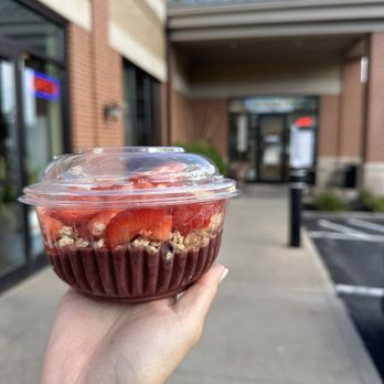 Godly Smoothies - Half an Acai Bowl for $12.50? I've been a regular visitor and the past couple visits have been like this... SO upsetting. - Juice Bars & Smoothies Near Me - Westford, Massachusetts