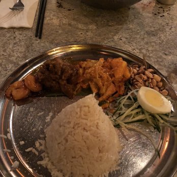 Laut - Nasi Lemak... basically a sampler! SO GOOD - Thai Near Me - New York, New York