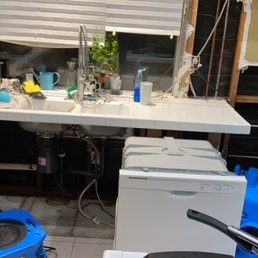 some of the cabinetry removal.