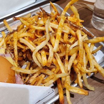 Super Chix - This is a regular size of fries. It comes with a ton! - Chicken Shop Near Me - Riverton, Utah