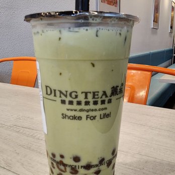 Ding Tea - West Covina - Matcha Milk Tea, extra boba. - Coffee & Tea Near Me - West Covina, California Ding Tea - West Covina - Matcha Milk Tea, extra boba. - Coffee & Tea Near Me - West Covina, California