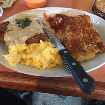 Original Breakfast House - Chicken steak, scrambled eggs, hash browns - Breakfast & Brunch Near Me - Phoenix, Arizona