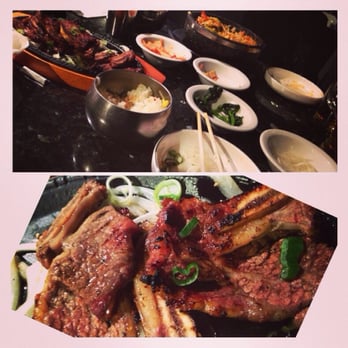 Gogi Time - Banchan spread and Kalbi! - Korean Near Me - Oakland, California Gogi Time - Banchan spread and Kalbi! - Korean Near Me - Oakland, California