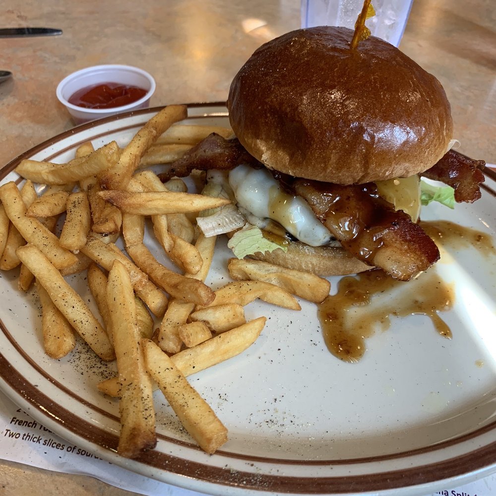 Lunch Bacon Bourbon Burger