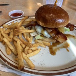 Lunch Bacon Bourbon Burger Lunch Bacon Bourbon Burger