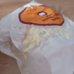 McDonald's - Couldn't even grab the sandwich because it was drenched in sauce.