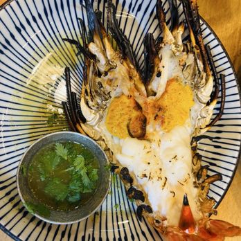 Manaao - "Grilled Giant River Prawn" Goong Mae-nam Pao - Thai Near Me - Tustin, California