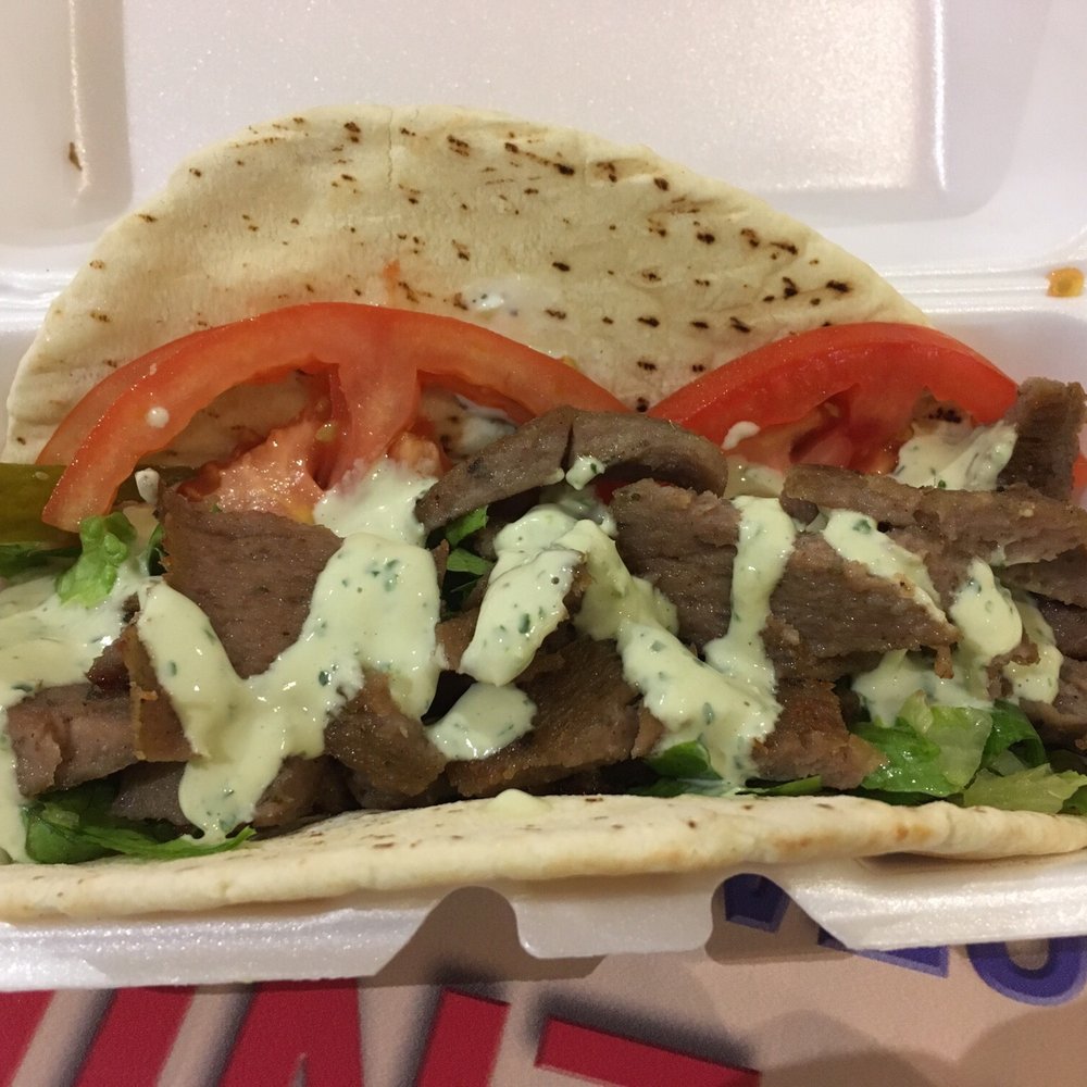 Kebab King - Medium size beef gyro sandwich - Middle Eastern Near Me - Tucson, Arizona Kebab King - Medium size beef gyro sandwich - Middle Eastern Near Me - Tucson, Arizona
