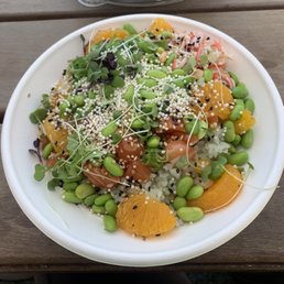 Sweet Citrus Salmon Bowl. Sweet Citrus Salmon Bowl.