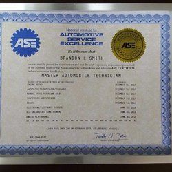 Automotive Advantage - Our Certificates and Licenses - call us today to get the repairs you need!