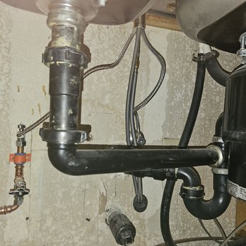 Curoso Plumbing - New hot water connection under kitchen sink. - Plumbing Near Me - Santa Rosa, California Curoso Plumbing - New hot water connection under kitchen sink. - Plumbing Near Me - Santa Rosa, California