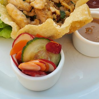 Yard House - Chicken Lettuce Wraps - New American Near Me - Austin, Texas Yard House - Chicken Lettuce Wraps - New American Near Me - Austin, Texas