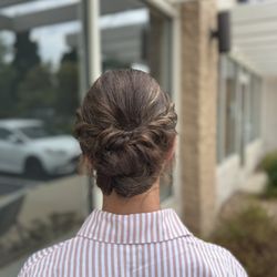 Acquario Salon - Finished bridal style- work done by Gabrielle