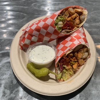 Mosaic Mediterranean Catering - Chicken Shawarma Wrap - Mediterranean Near Me Mosaic Mediterranean Catering - Chicken Shawarma Wrap - Mediterranean Near Me