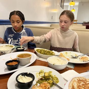 Kaveri South Indian Restaurant - Enjoying the meal - Indian Near Me - Gaithersburg, Maryland