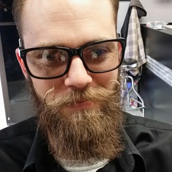 The Men's Room - Stan's mustache and beard are coming along great. - Barbers Near Me - Temecula, California The Men's Room - Stan's mustache and beard are coming along great. - Barbers Near Me - Temecula, California