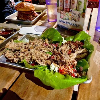 Denver Beer Co - lettuce cups - Breweries Near Me - Denver, Colorado