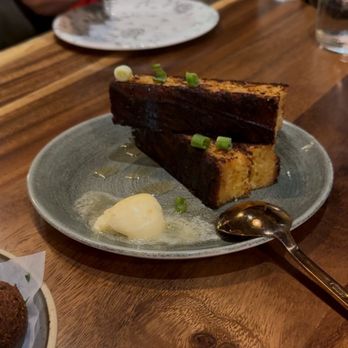 Vieux Carre Nola Kitchen - Whipped honey cornbread - Cajun/Creole Near Me - Spokane, Washington Vieux Carre Nola Kitchen - Whipped honey cornbread - Cajun/Creole Near Me - Spokane, Washington